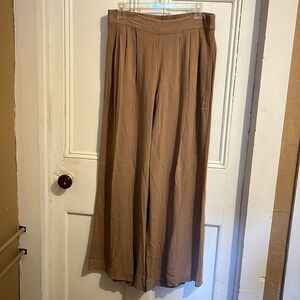 Tribal Jeans Wide Leg Flowy Linen Pants